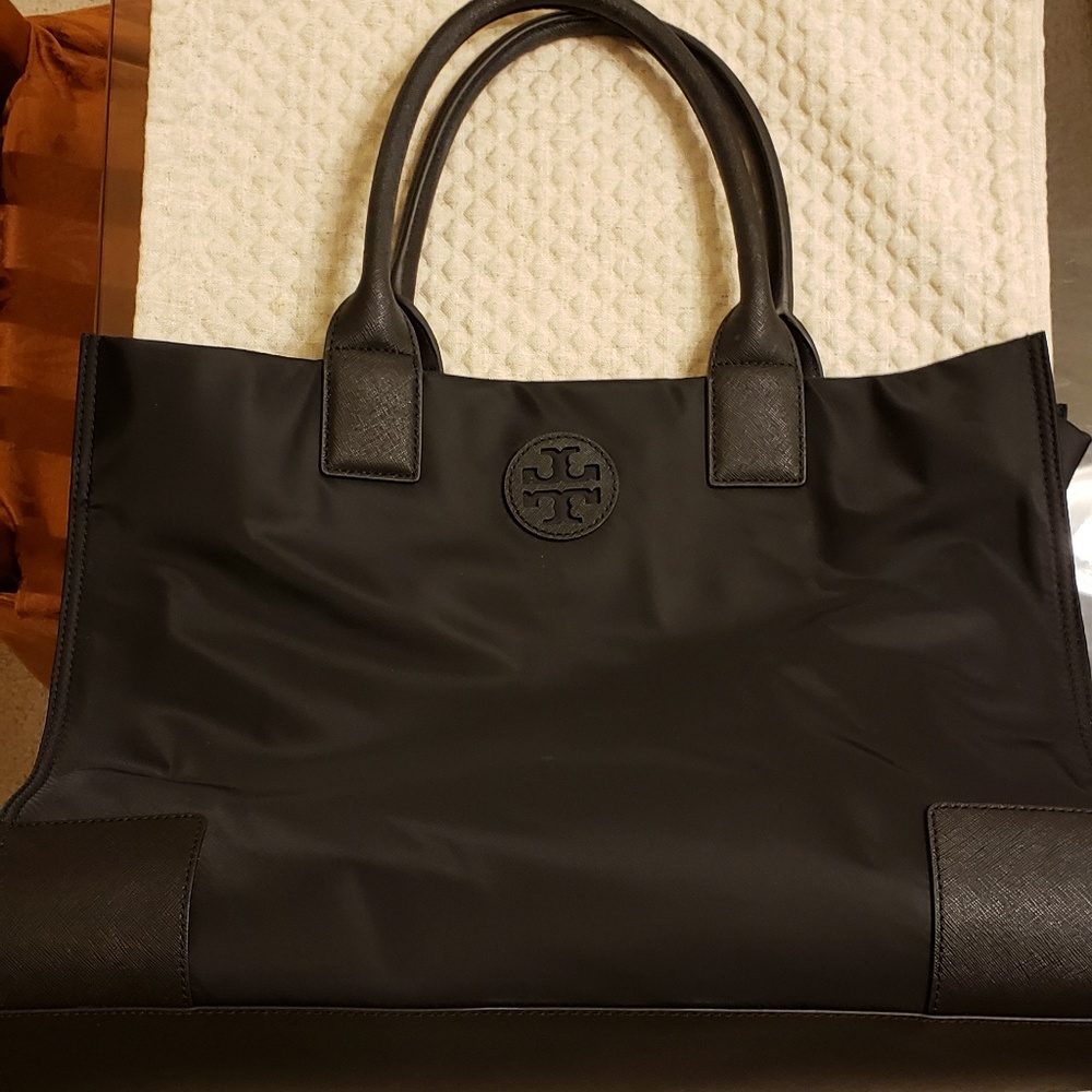 Tory Burch Leather/Nylon Tote